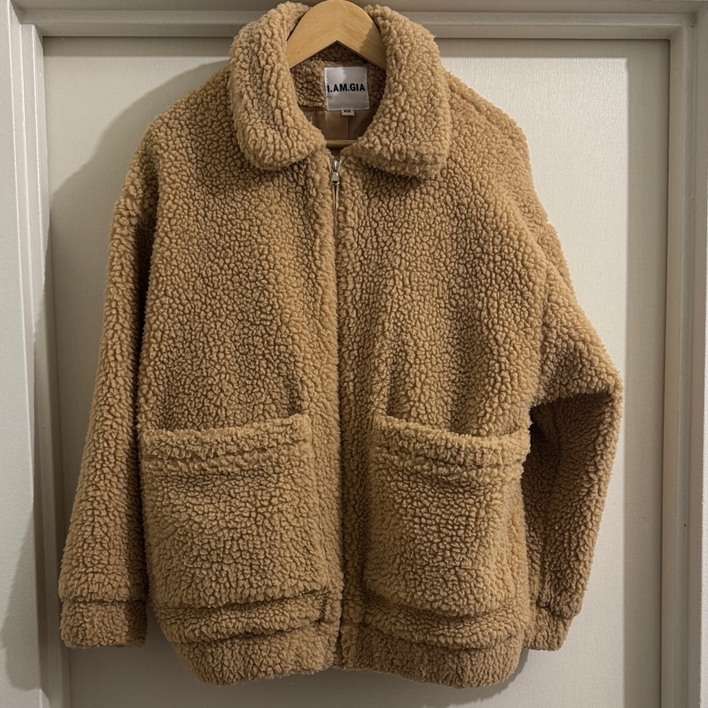 I.AM.GIA Camel Sherpa Jacket